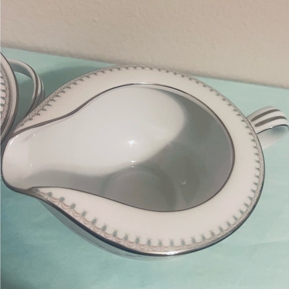 Vintage Noritake Japan Sugar Bowl and Creamer Fairmont EUC - Picture 3 of 10